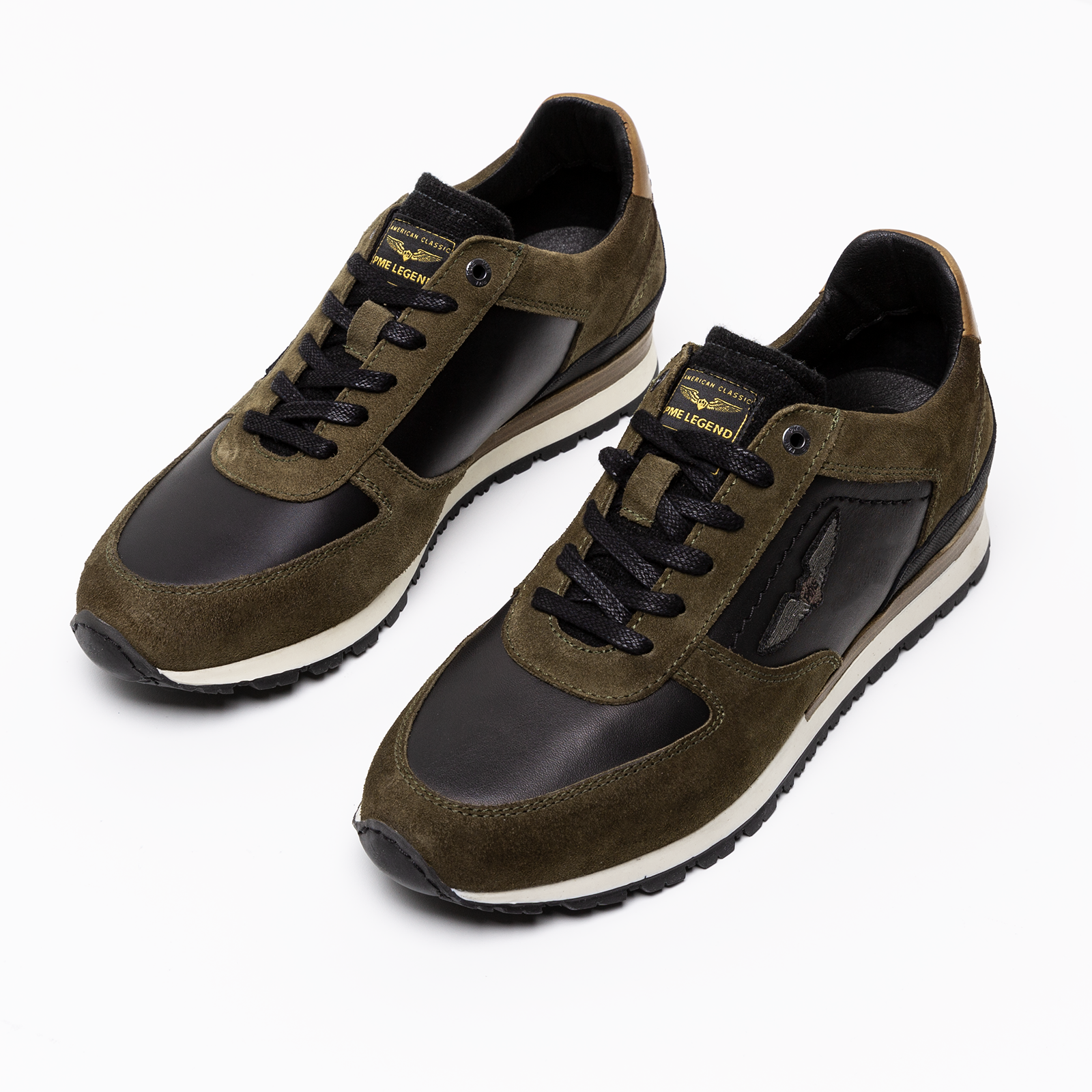 PME LEGEND | Schoenen | Runner Lockplate - PBO215004.8208 - Terra Mannenmode