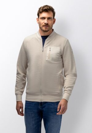 STATE OF ART | 561-16503-1400 SEA | Sweat Cardigan Plain